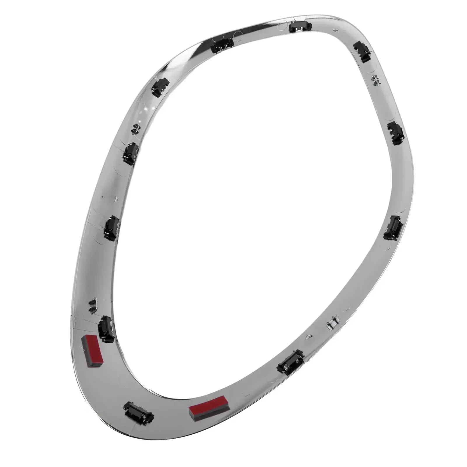 For Mini Cooper Countryman Headlight Frame Lamp Cover Trim Chrome Driver Side Electroplated Silver Replacement