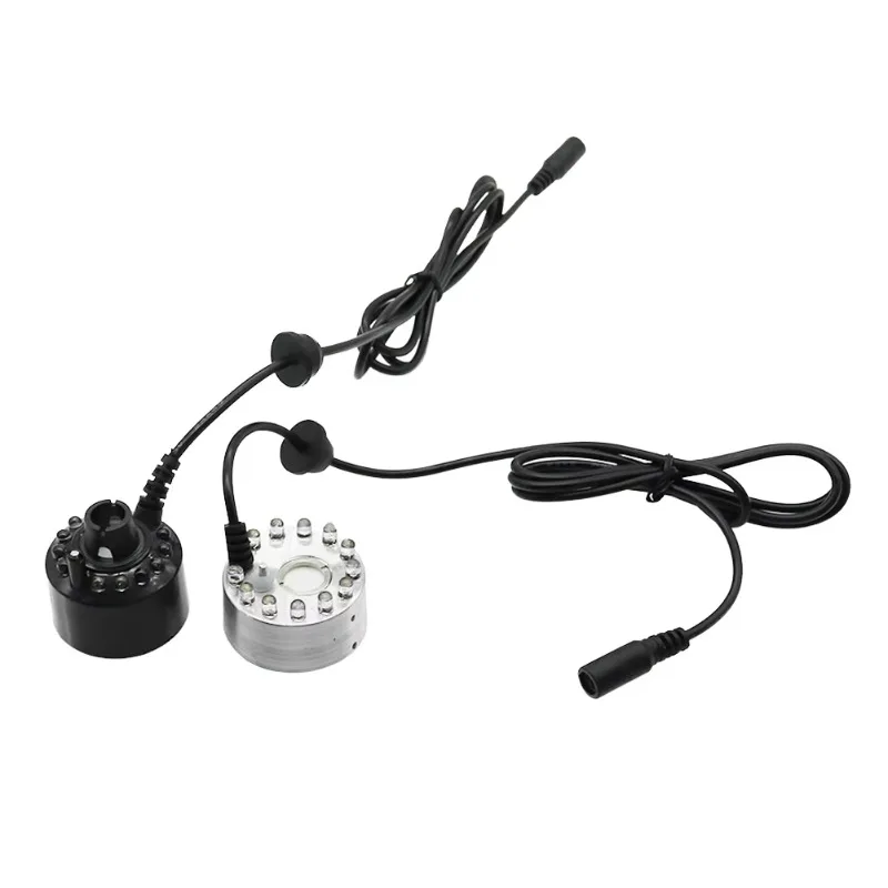 

Electric New 12 LED Lamp Beads Atomizer Aquarium Fish Tank Misting Maker Incubator Humidifier