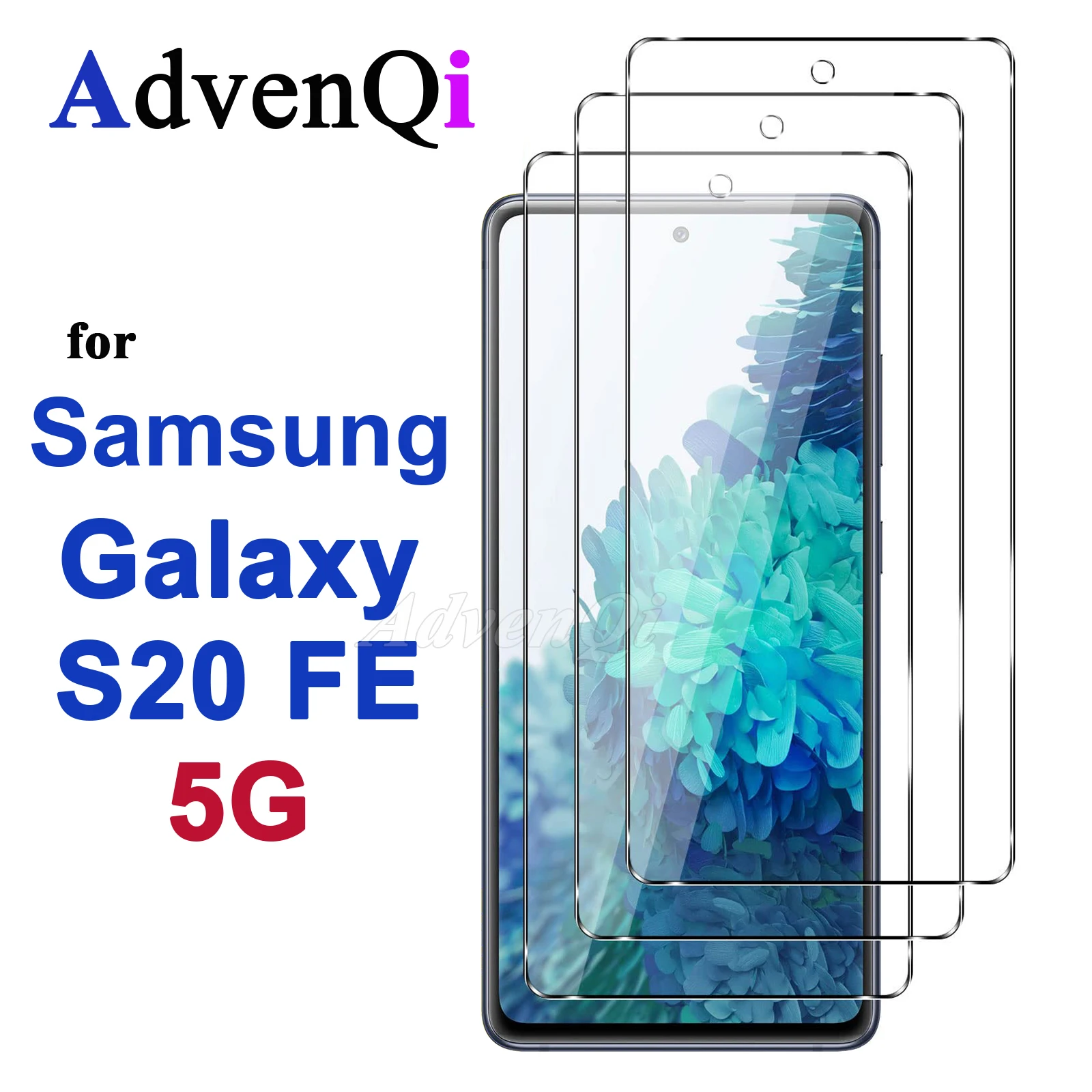Screen Protector For Galaxy S20 FE 5G Samsung Tempered Glass High Aluminum 9H HD Clear Transparent Case Friendly