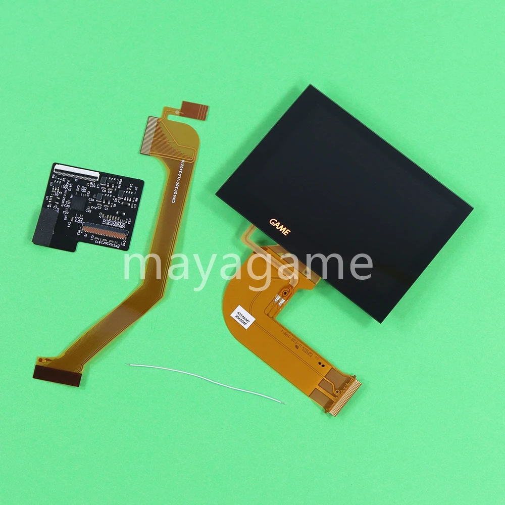 1set Ersatz V3.0 Highlight IPS für GBA SP Spielkonsole Reparatur LCD Bildschirm 5-ebene Helligkeit Einstellbar