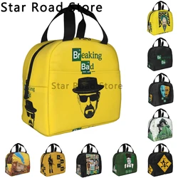 Heisenberg Breaking Bad Lunch Bag Cooler Thermal Insulated Lunch Box per le donne Kids Work School Travel Picnic Food Tote Bags