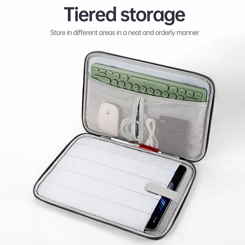 حافظة لجهاز iPad 10th 9 8 7 6 Generation Pro 11 12.9 2022 XiaoMi Pad 5 غطاء كيس مزموم مقاوم للصدمات 2025 Air 5/4/3/2/1 #3