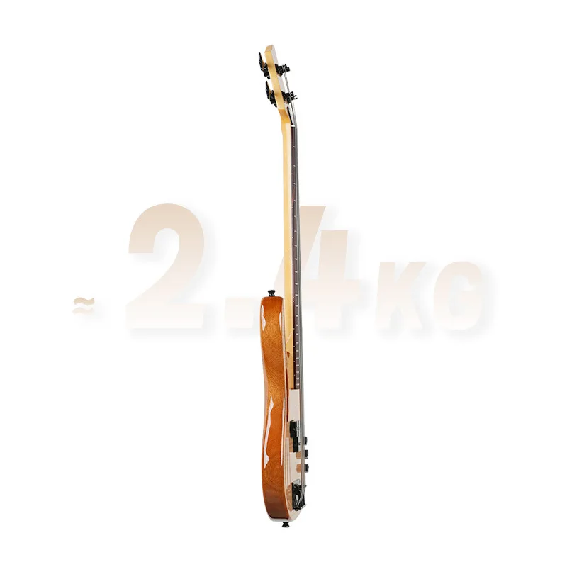 33 بوصة باس كهربائي 4 سلسلة بلوتوث الإلكترونية باس التسجيل الداخلي الباس الغيتار خشب الورد الأصابع الماهوجني الجسم باس