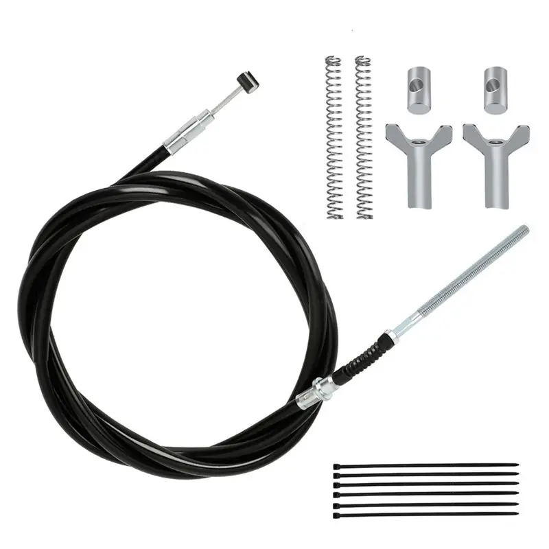 ABTC-For Fourtrax 300 Rancher 350 400 420 2000-2006 Foreman 400 500 Rubicon 500 ATV Parts TRX350 Rear Hand Brake Cable Kit