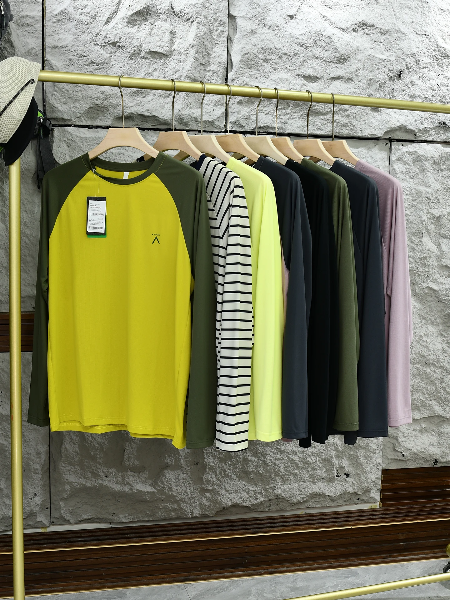 Mountain Series Functionality Moisture Wicking Breathable Cool Sensation Technology Summer Unisex Outdoor round Neck Quick Dr...