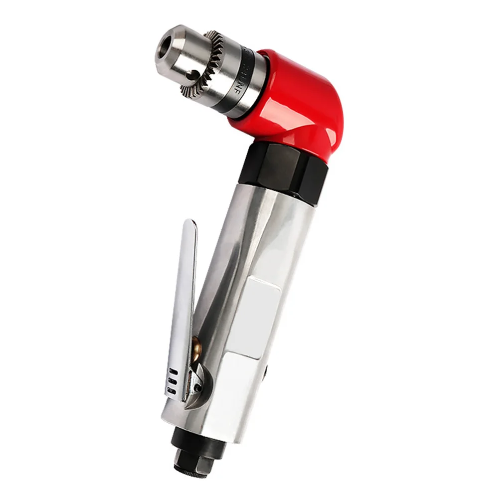 Lightweight Pneumatic Right Angle Drill, Compact Precision Hole‑drilling Tool, Angled Head For Narrow, Confined And Hard