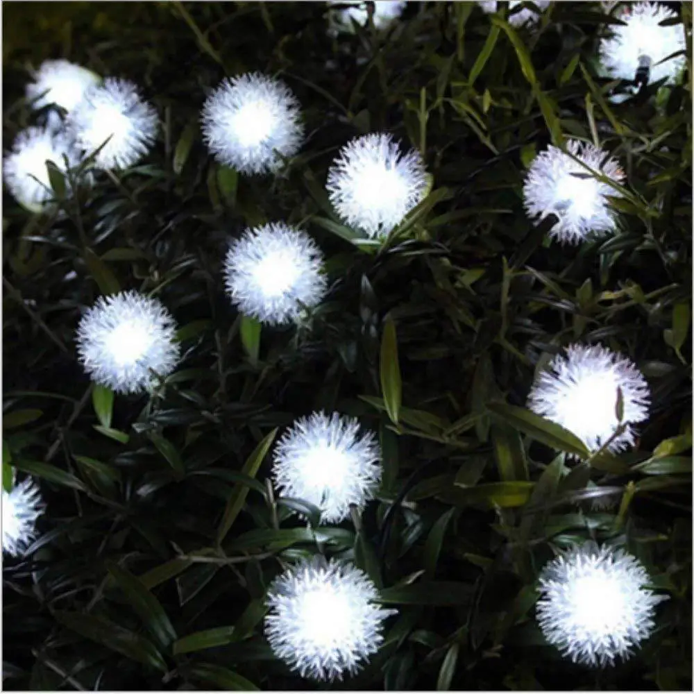 Dandelion LED Fairy Lights Battery Light Garden Terrace Special Party Christmas Decor String Lights For Home Indoor Lighting