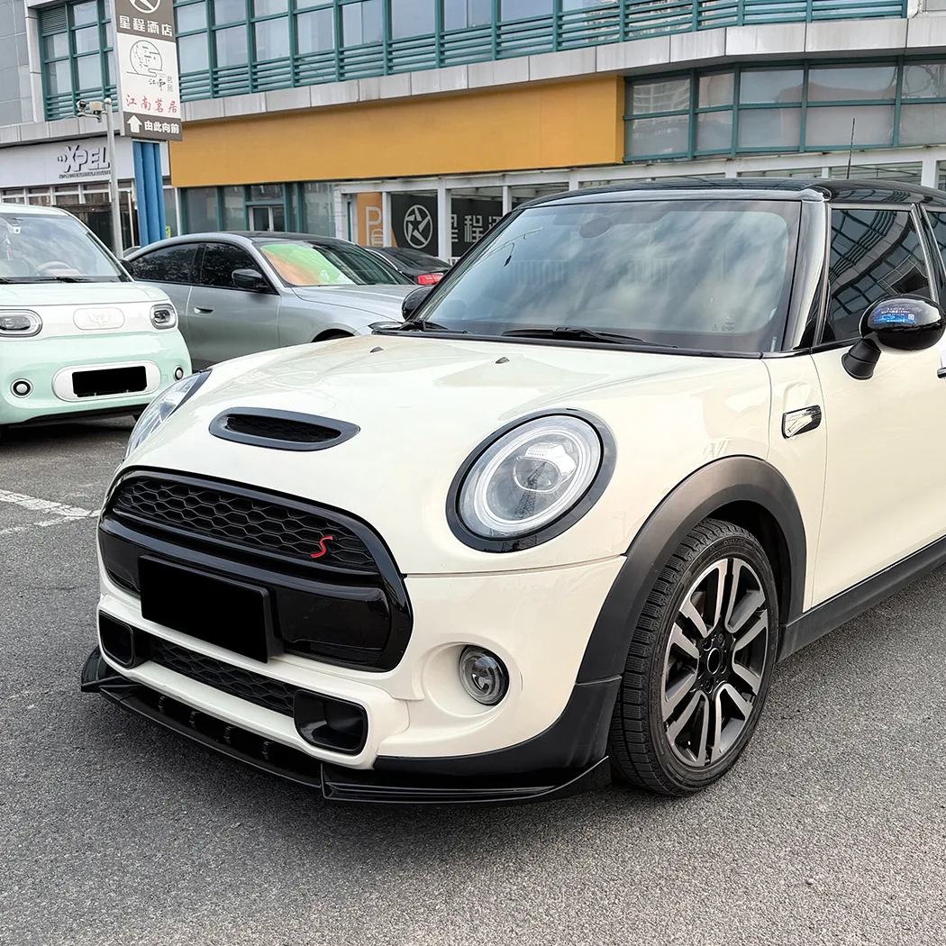 

Для Mini Cooper S & JCW F55 F56 F57 2014-2021: Накладка на передний бампер, сплиттер, диффузор, обвес, автоспойлер, аксессуар для бампера