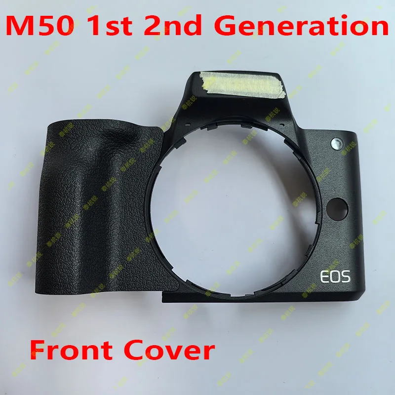 

New Cover For Canon M50 I II 1st 2nd Generation Front Case Cover Panel with Grip Leather 2225 Camera Repair Replacement Parts