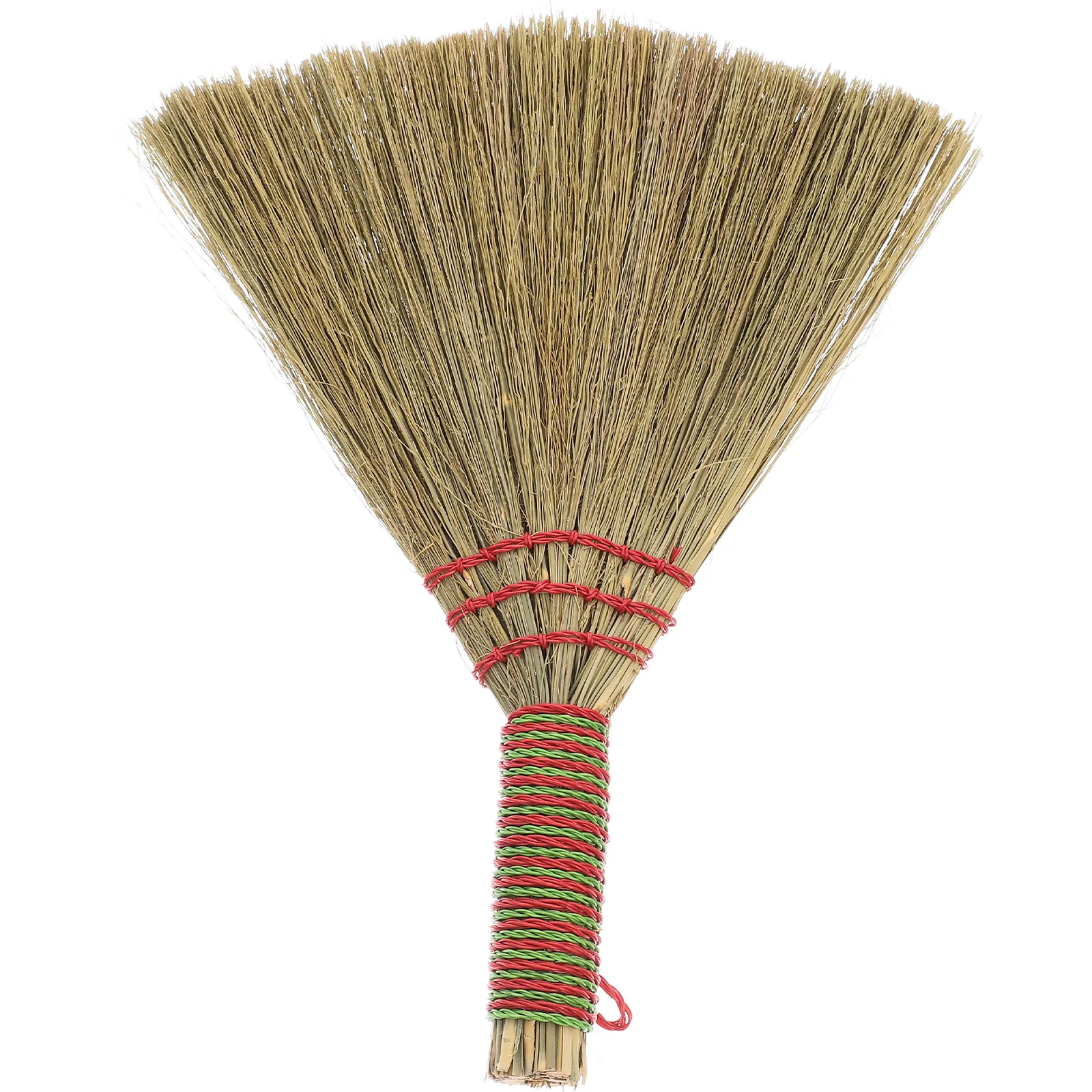 Desktop Broom Asian Small Hand Straw Brooms Corn for Making Brush Whisk with Wood Handle Dustpan