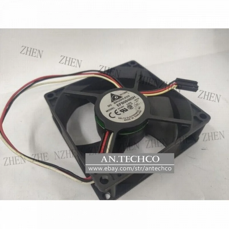 

Y EFB0848SH ДЛЯ DC 48 В 0,09 А 80*80*25 мм Охлаждающий вентилятор