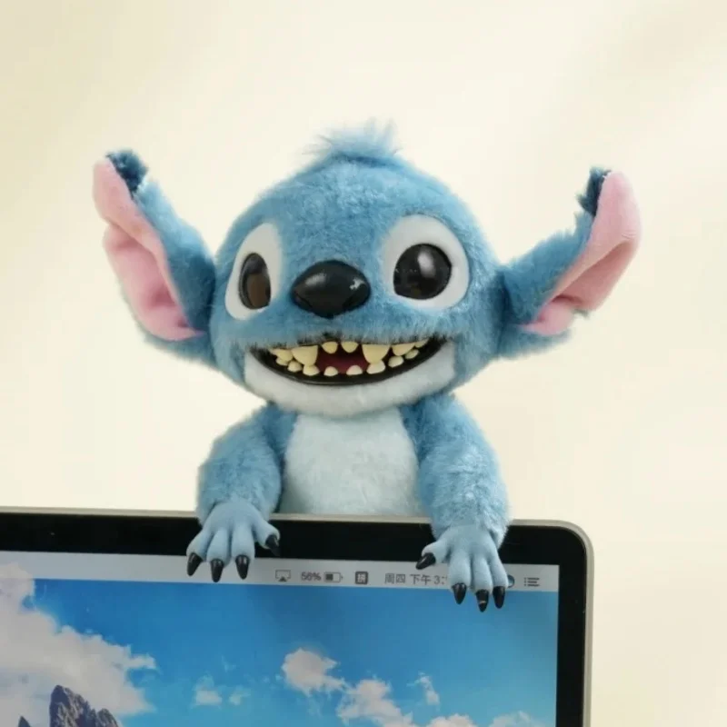 ديزني الأصلي غرزة ألعاب من نسيج مخملي دمية لطيف أنيمي غرزة ظهره قلادة أفخم شغل لعبة غرفة ديكور هدية الكريسماس 16/28 سم