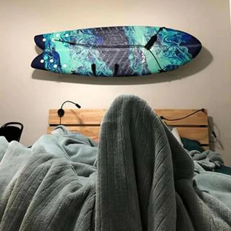 رف تخزين لوح التزلج على الجليد رف تثبيت على الحائط للمنزل رف تخزين لوح التزلج قابل للتعديل على الحائط رف عرض لوح التزلج حمالة #4