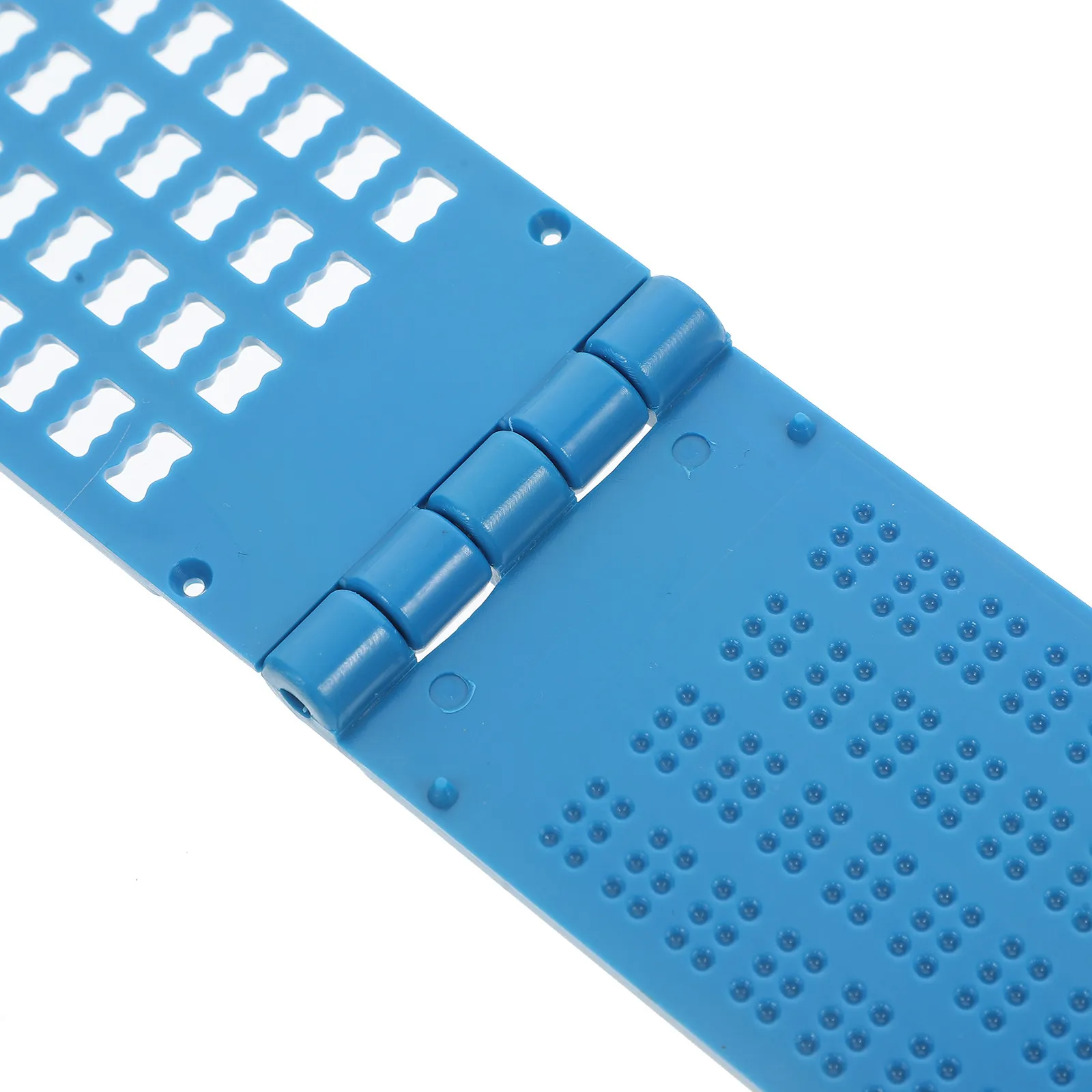 Braille Writing Plastic Plate 4 Rows 28 Cells Fingerboard Portable Learning Tool for Blind Braille Practice