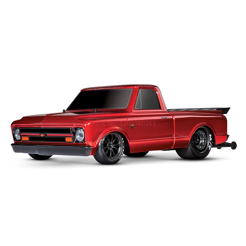 Nuova auto di accelerazione lineare Traxxas 1967 C10 Drag Slash 2 Drive Racing Pickup Truck 94076-4 auto giocattolo da corsa telecomandata