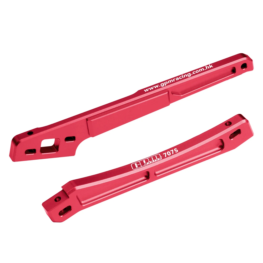 GPM for ARRMA 1/8 KRATON EXB V6 6S BLX RC Car Metal 7075 Alloy Front Rear Chassis Brace Support Frame Rod ARA320756 + ARA320754