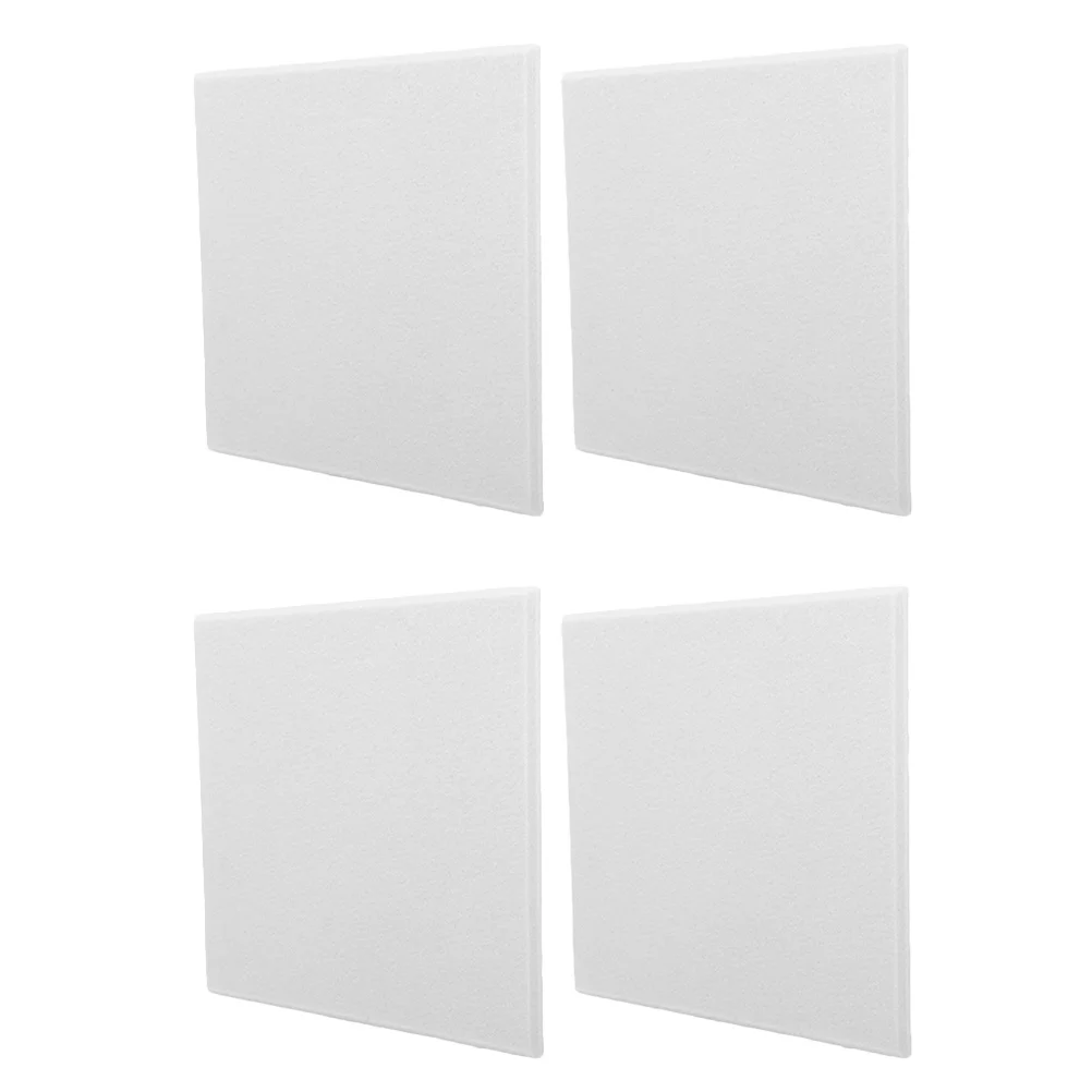

4Pcs Felt Wall Tiles Soundproof Panel for Living Room Bedroom Office DIY Decorative Acoustic Panels Memo Board Photo Display