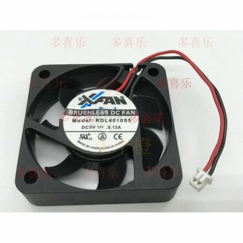 EE   1pcs for  XFAN RDL4010S5 4010 DC5V 0.13A 4cm 40*10mm silent fan