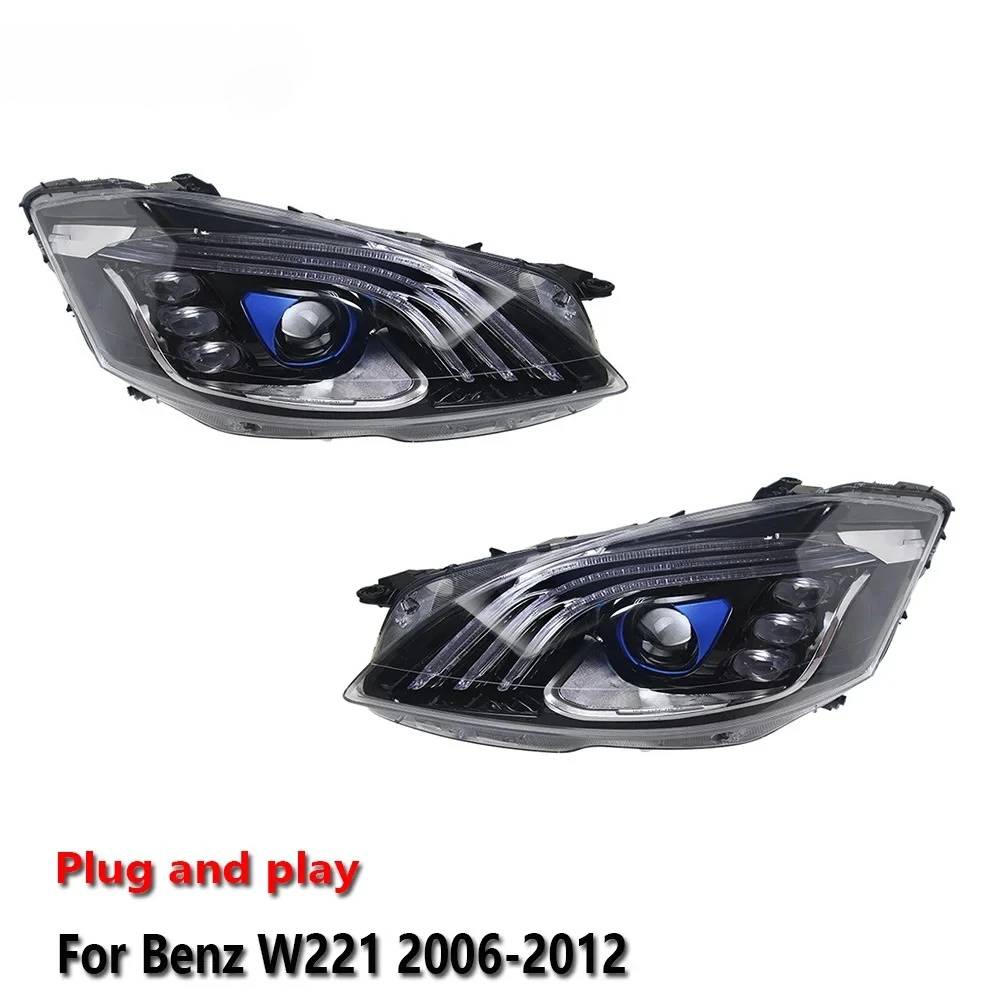 

Car LED Lamps Headlight Light Assemblies For Benz W221 2006-2012 Auto Fog DRL Brake Turn Signal Lamp Plug and Play