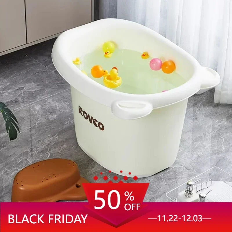 Plastic Buckets Foot Bath Bucket Roller Large Water Portable Fomentation Machine Cubeteras Banheira De Gelo Home Bath Design