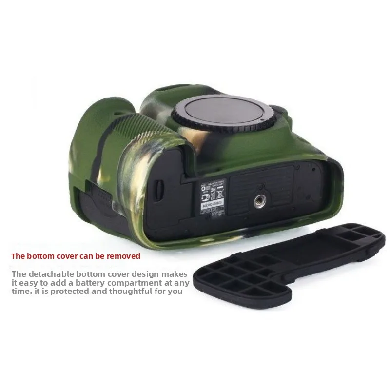 Silicone case camera Bag For Nikon D800 / D800E  soft silicone protector skin cover case