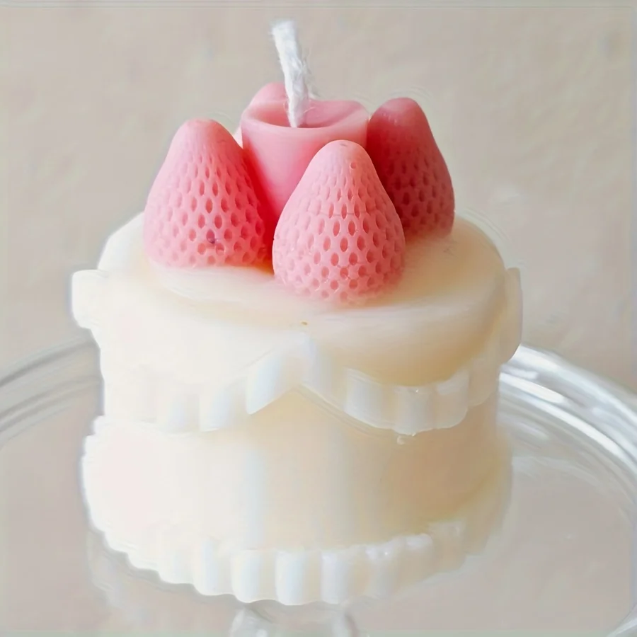 A Set of Molds for Birthday Candles, Clay Molds, And Silicone Molds
