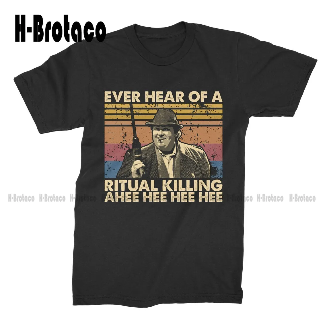 Buck Russell, Ever Hear Of A Ritual Killing Ahee Hee Vintage T-Shirt T Shirt Cotton Outdoor Simple Vintage Casual Tee Shirts