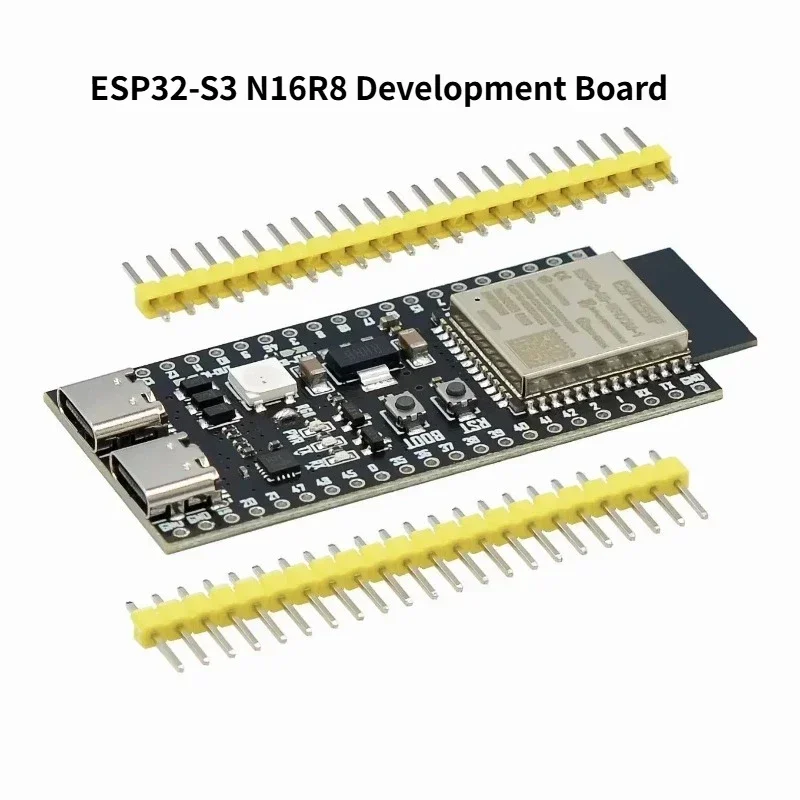 ESP32-S3 DevKitC-1 N16R8 WiFi Bluetooth BLE 5.0 Development Board Wireless MCU Module IoT Embedded Arduino DIY