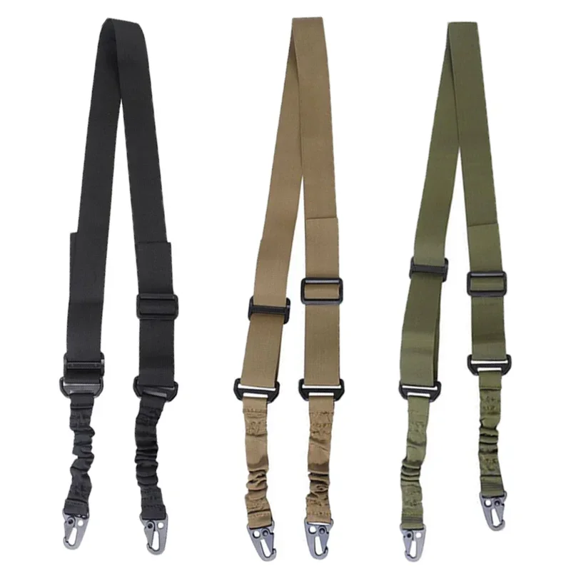 2-Punkt Sling Schultergurt Outdoor Rifle Sling Schultergurt Metallschnalle Gürtel Jagdzubehör