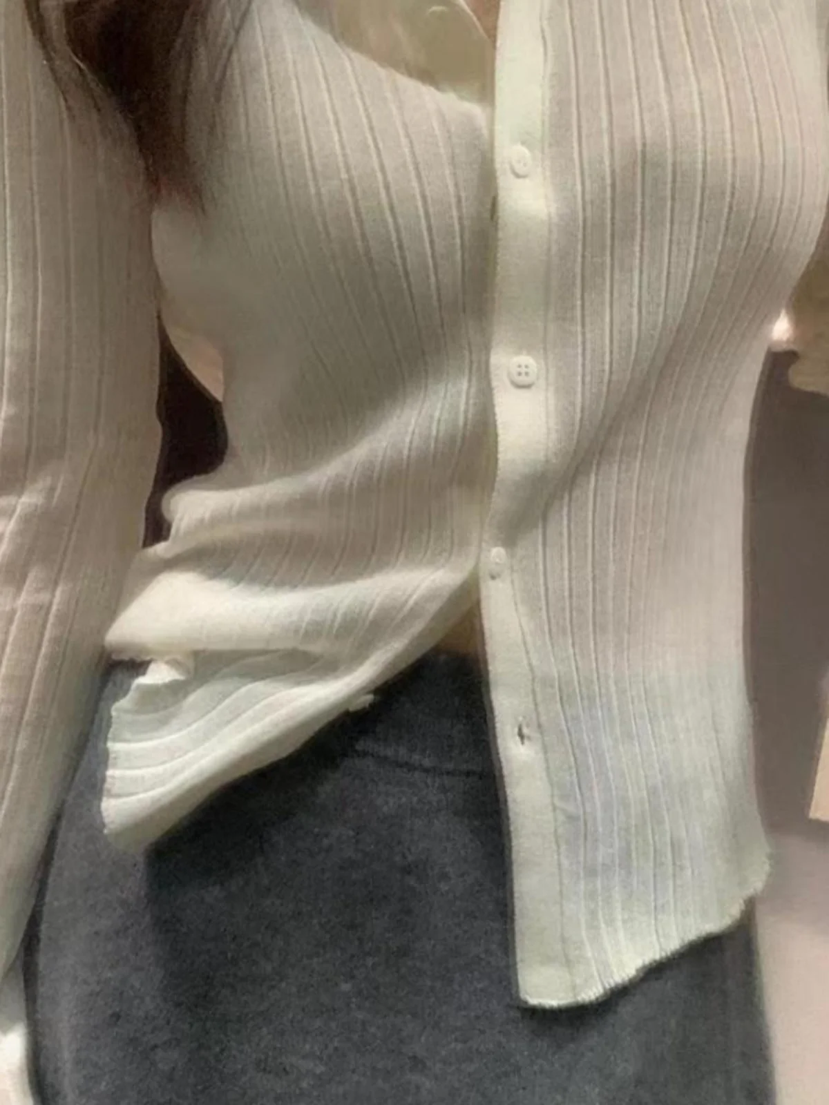 

Sweet Sle Long Sve Knitted Cardigan Coat Casual Loose Fit Neline Turn-down Collar Autumn Winter New Arrival Women's Fa...