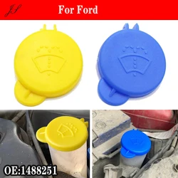 1pc Car Windshield Washer Fluid Reservoir Cover Water Tank Bottle Cap 1488251 For Ford Fiesta Mk5 2002 2003 2004 2005 2006 2008