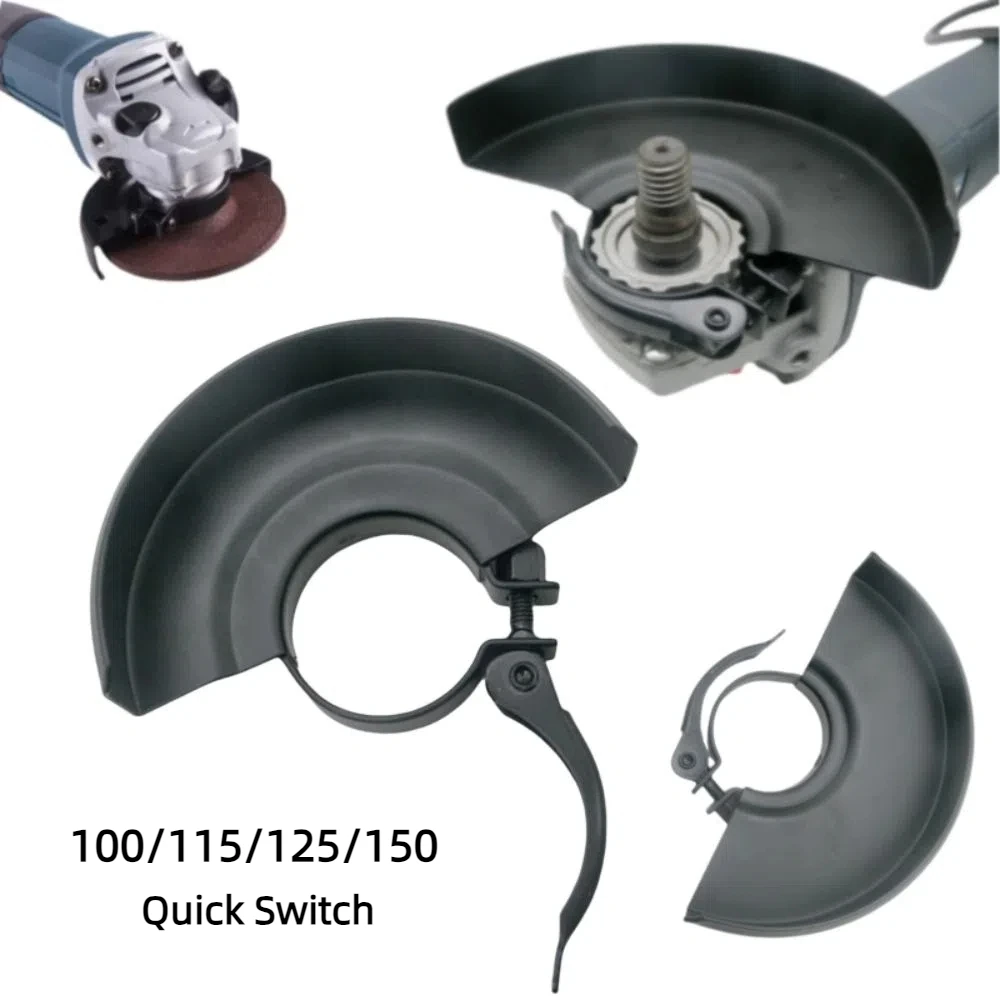 Angle grinder cover 125mm 100/115/150mm Guard Grinder Disc Wheel CoverQuick Replacement Grinding Disc Dust Protective Cover