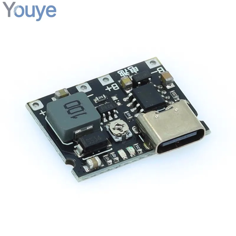 3.7V To 9V 5V 2A DC-DC Step Up Boost Module 18650 Lithium Battery Charging Discharging Board Type-C DC Booster Converter Module