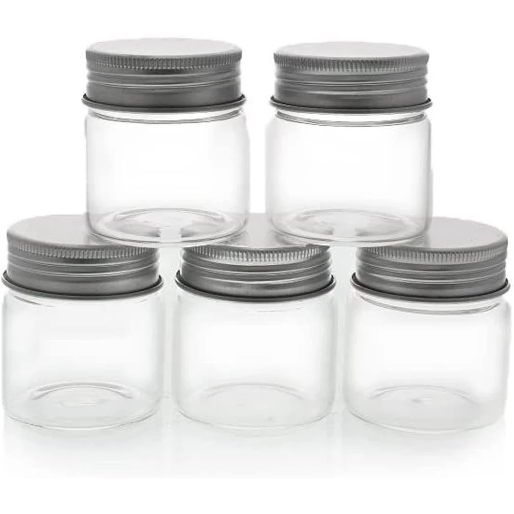 

Mini Glass Jars with Lids, 1.7 oz Small Mason Jars for DIY Crafts, Spices, Jams, Jellies