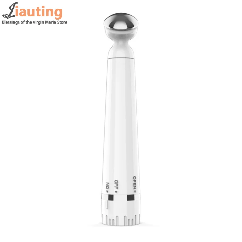 جهاز تدليك كهربائي صغير محمول باليد يعمل بالاهتزاز والوجه ومضاد للشيخوخة والتجاعيد والهالات السوداء قلم إزالة أدوات العناية بالبشرة التجميلية #1