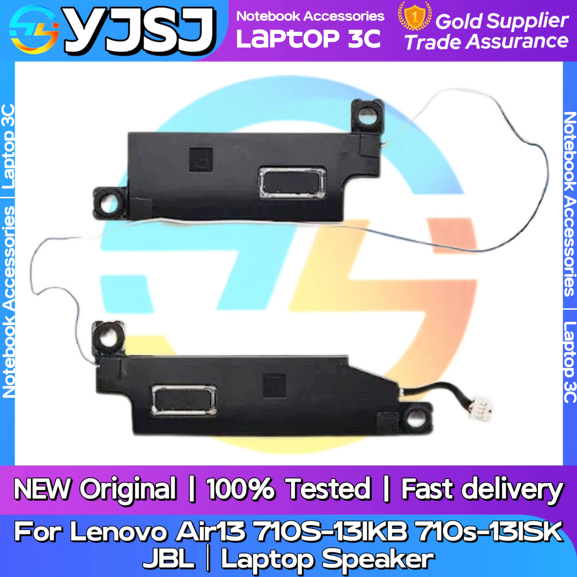 

Новый оригинальный аудиодинамик для ноутбука Lenovo YOGA 710-15ISK 710-15IKB, встроенный динамик, звуковой сигнал PK23000SU10