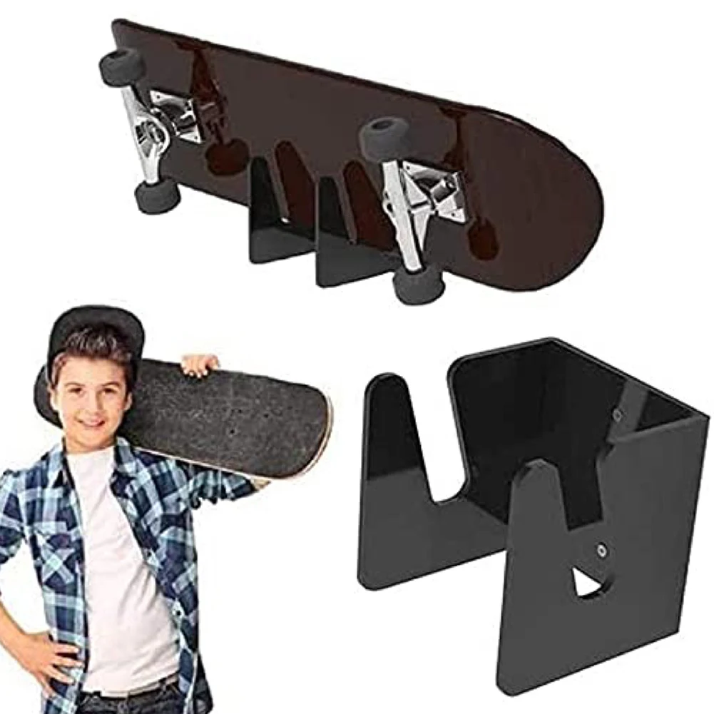 

Skateboard Display Rack Skateboard Storage Holder Skateboard Holder Bracket Wall Mounting Deck Rack for Skateboard Lovers