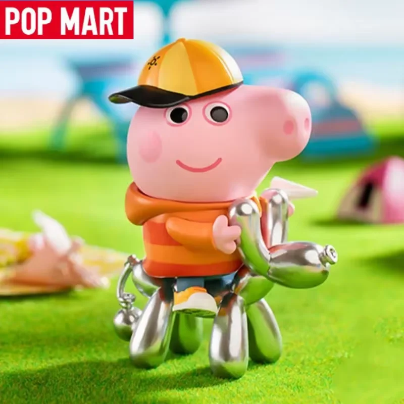 البوب مارت Peppa خنزير لعبة سلسلة الوقت صندوق أعمى تخمين حقيبة صندوق غامض اللعب دمية لطيف أنيمي الشكل سطح المكتب الحلي هدية فتاة #3
