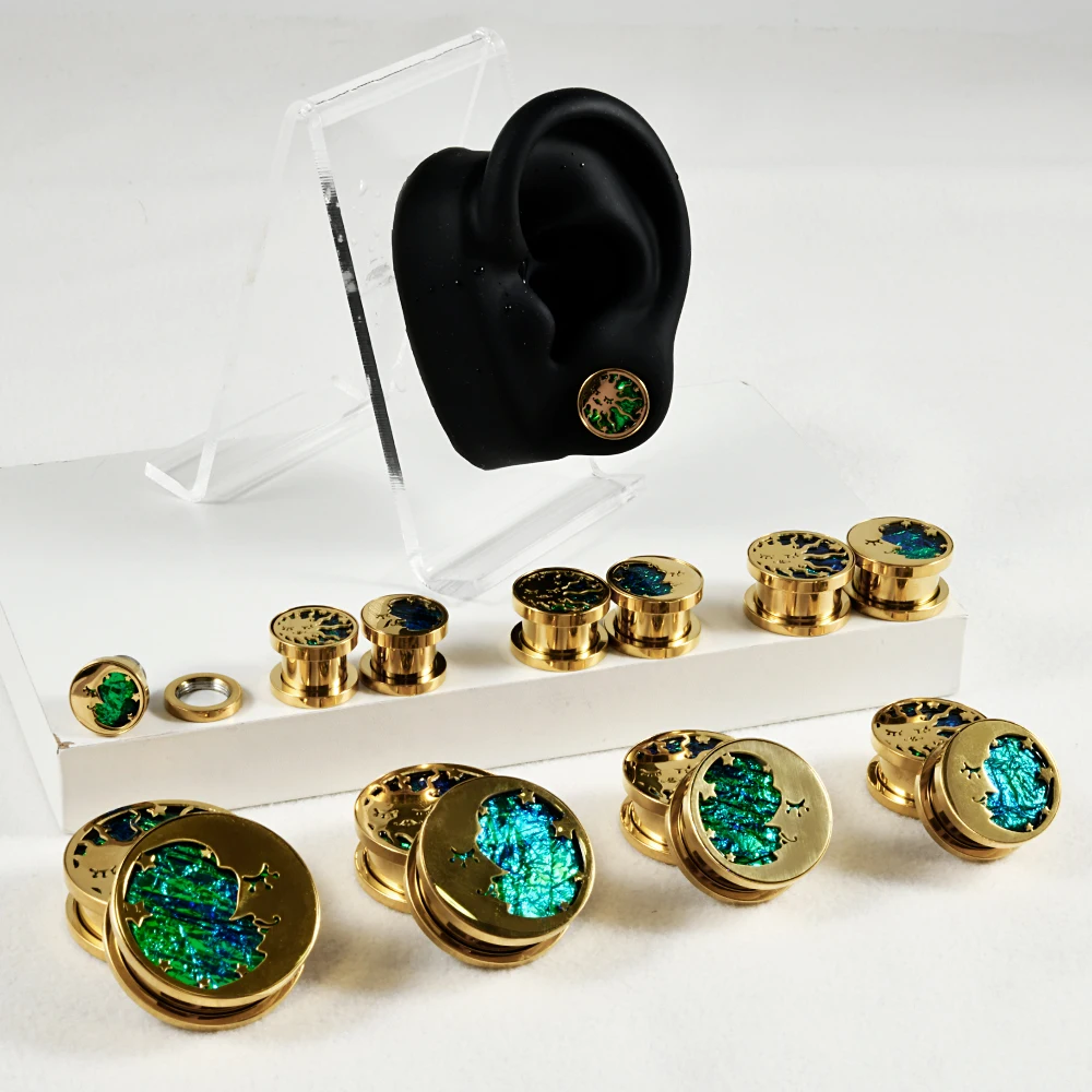 1-2 SZT. Stal Nierdzewna Oleje – Body Jewelry Gauges recenzja i cena