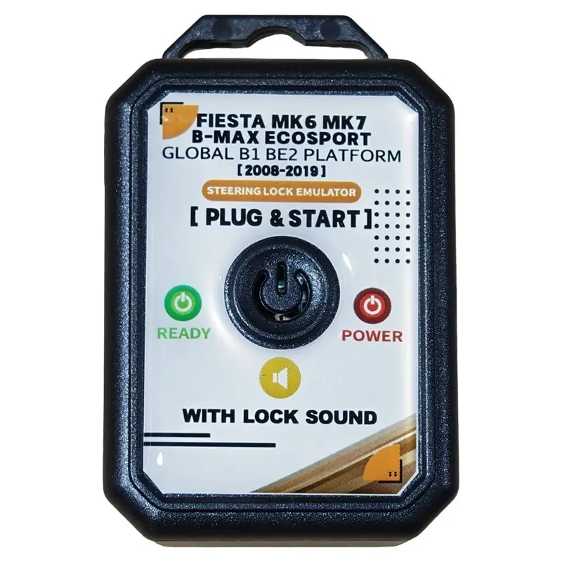 AS57-Global B1 BE2 Platform Compatible Steering Lock Emulator Simulator For Ford Fiesta B-MAX Eco Sport 2008-2019