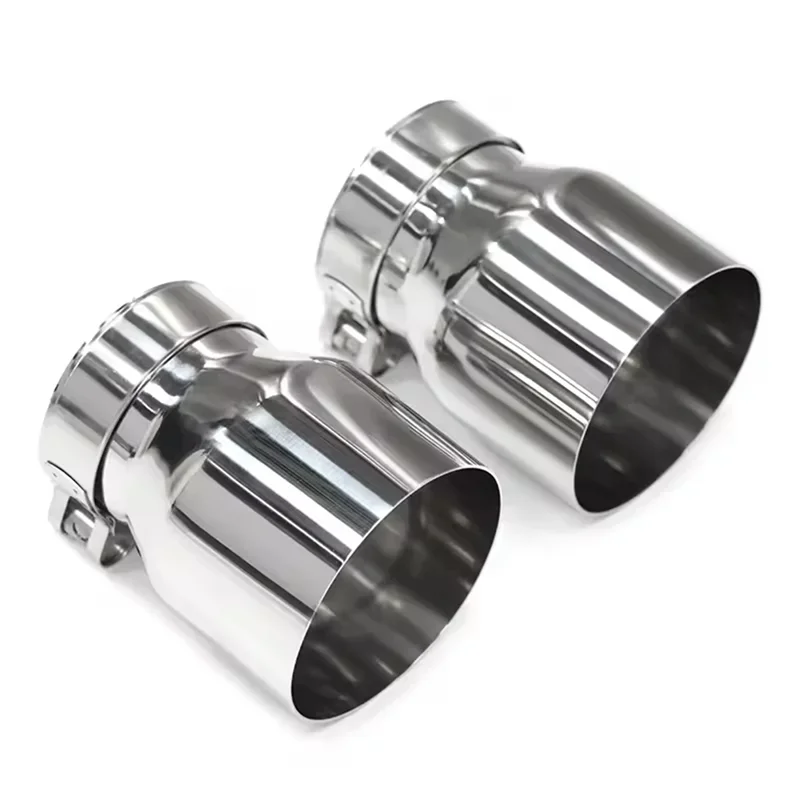 Id60mm Exhaust Tip Muffler 2Pcs Set For BMW F22 F23 M235i M240i F20 F21 M135i M140i F30 F31 M335i M340i F32 F33 F36