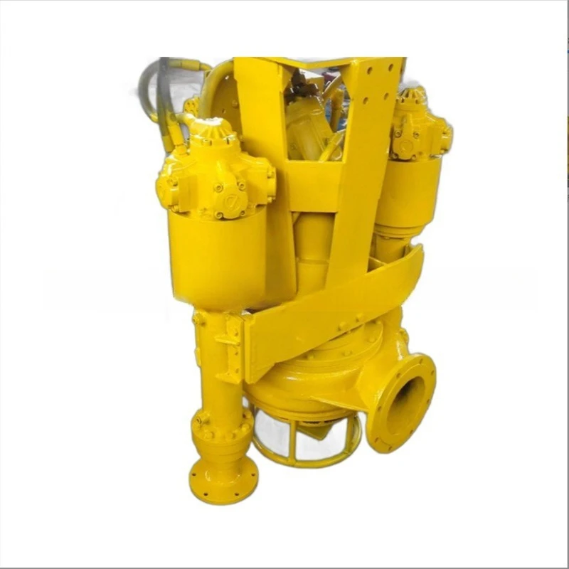 Excavator mud pump, large hook machine submersible mud suction sand water pump Municipal sewer dredging and sewage equipment