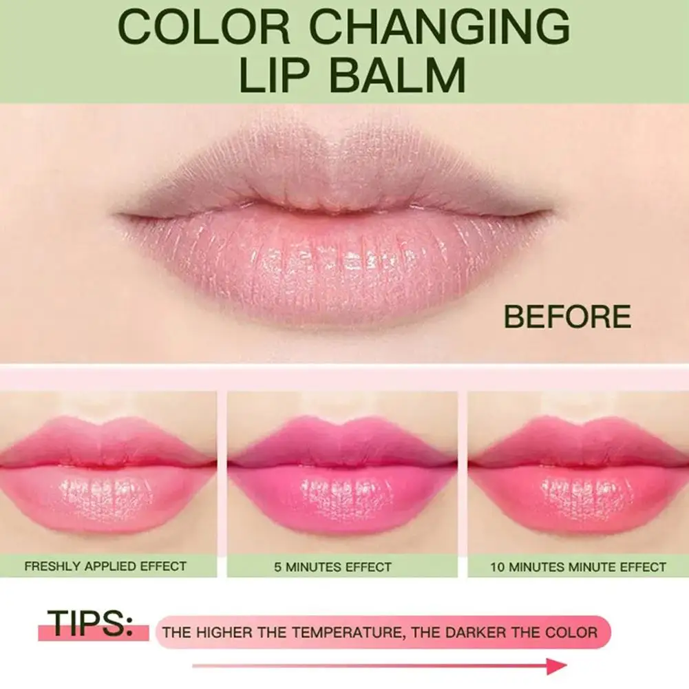 10 teile/los Aloe Vera Temperatur Farbwechsel Lippenstift Feuchtigkeitsspendende Lip Balm Langlebig Wasserdicht Pflegende Lip Koreanische Make-Up