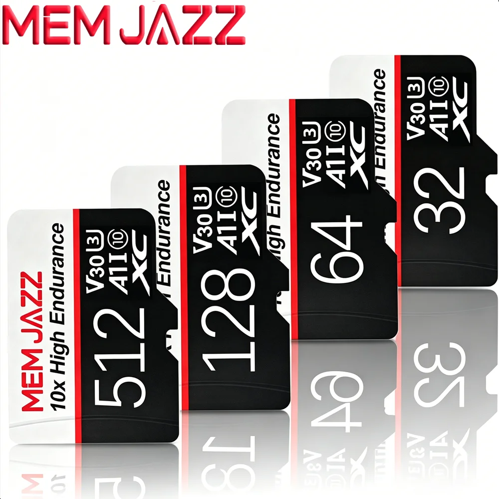 Tarjeta de Memoria Micro SD de Alta Velocidad, 32GB, 64GB, 128GB, 256GB, 512GB, U3, V30, A2, para Cámaras de Seguridad, CCTV, Vigilancia 24/7