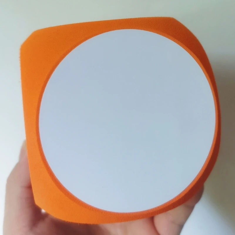 10cm DIY Blank Dices Education Blank Dices and Labels Wipe Off Dices Cubic Dices Cleanable Write On Dices Vibrant Color Dices