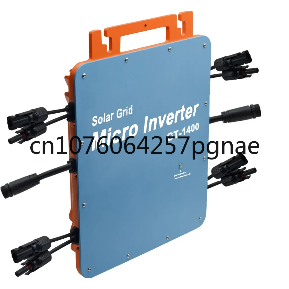 1400w 110V/220V Smart Wi-Fi Module Ip66waterproof VDE Certified Grid-Connected Micro Inverter