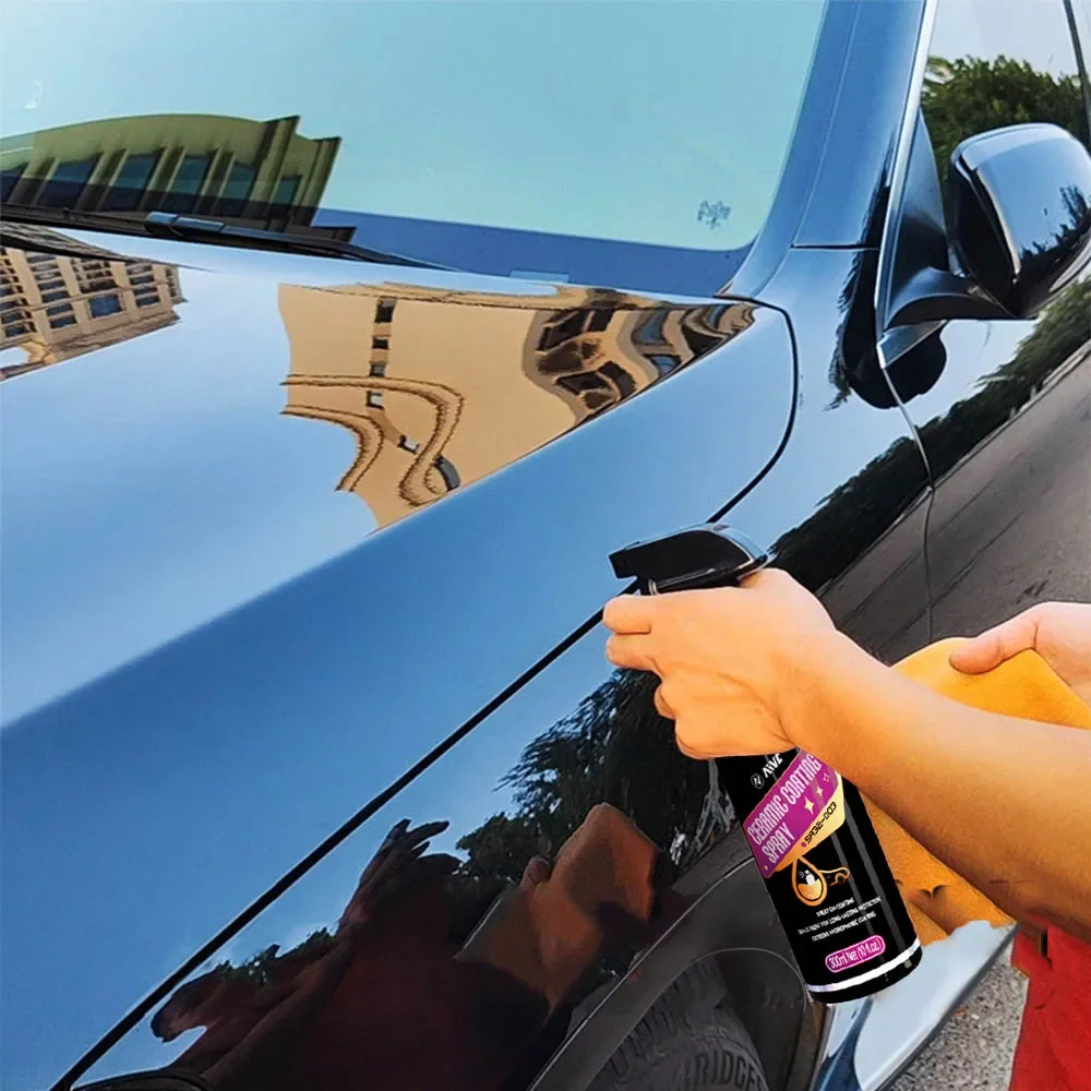 Espray de revestimiento de cerámica para coche, Nano revestimiento de cerámica para el cuidado de la pintura automática, protección duradera de