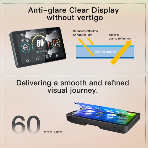 Imagen 2 del producto CarPlay inalámbrico especial de 6 ""para BMW R1200GS R1250GS R1300GS motocicleta Android Auto pantalla de navegación de tablero Digital portátil