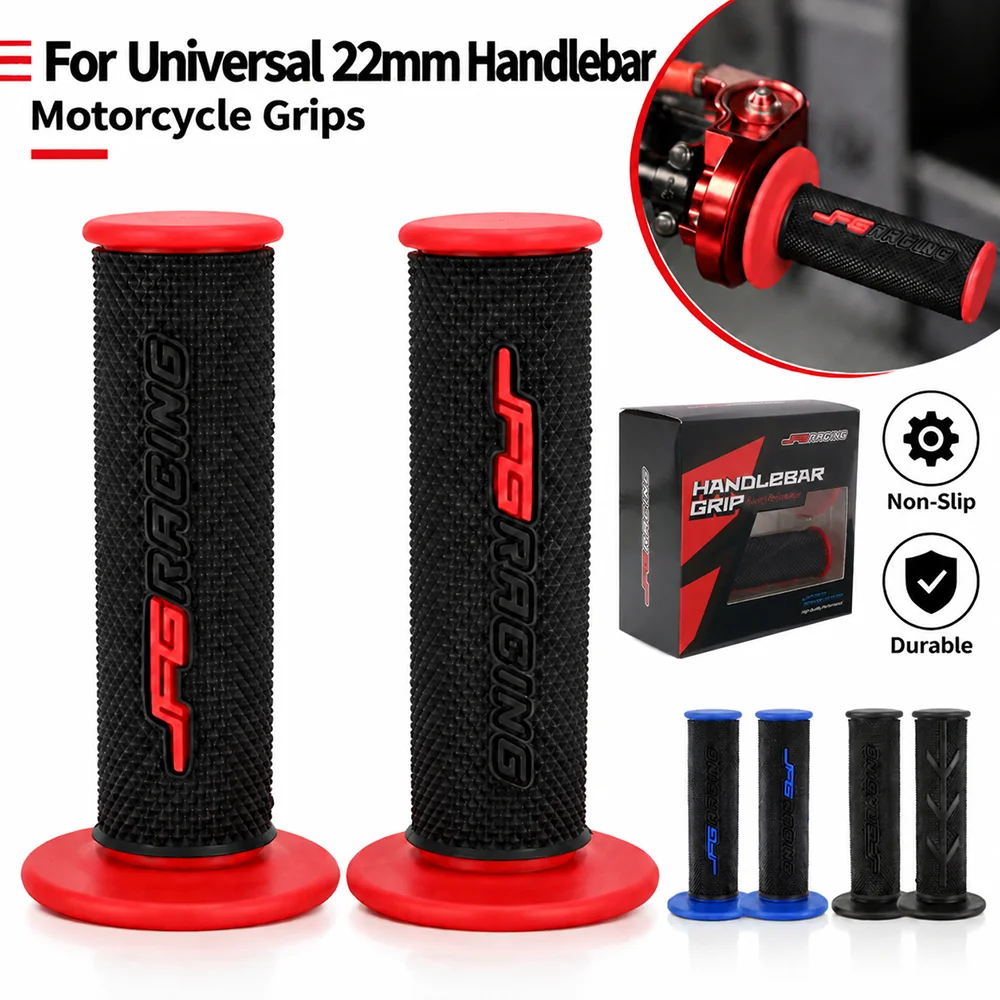 Für Universal 22mm Wish 01 Yozma IN 10 Lenkergriffe Motorradzubehör Dirt Pit Bike Teile Rutschfeste Motorradgriffe aus PVC