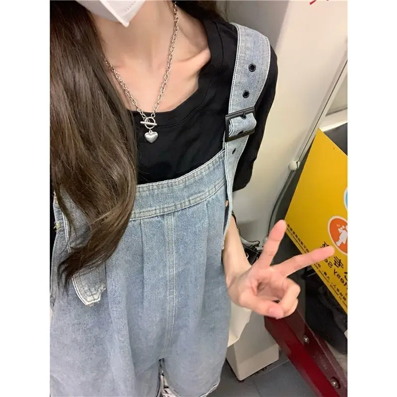 Women's Rompers Vibrant Suitable Ceremony Outdoors Monochrome Waistless Concise Relaxed Fringed Feminino Highwaist Liftingons